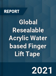 Global Resealable Acrylic Water based Finger Lift Tape Market