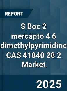 Global S Boc 2 mercapto 4 6 dimethylpyrimidine CAS 41840 28 2 Industry