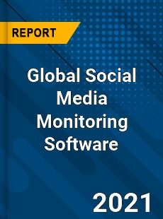 Global Social Media Monitoring Software Market
