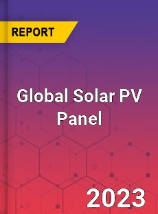 Global Solar PV Panel Market