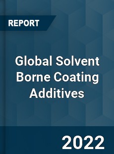 Global Solvent Borne Coating Additives Market