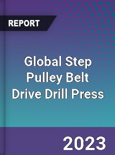 Global Step Pulley Belt Drive Drill Press Industry