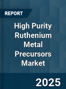 High Purity Ruthenium Metal Precursors