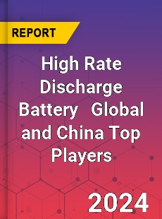 High Rate Discharge Battery Global and China Top Players Market