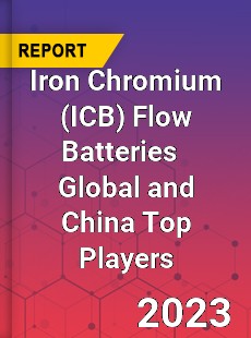 Iron Chromium Flow Batteries Global and China Top Players Market
