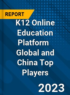K12 Online Education Platform Global and China Top Players Market