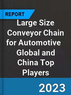 Large Size Conveyor Chain for Automotive Global and China Top Players Market