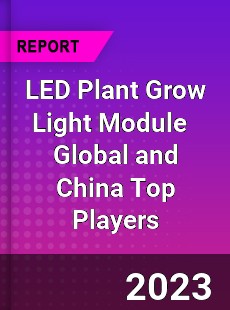 LED Plant Grow Light Module Global and China Top Players Market