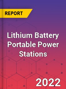 Lithium Battery Portable Power Stations Market