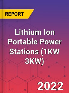 Lithium Ion Portable Power Stations Market