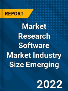 Market Research Software Market Industry Size Emerging