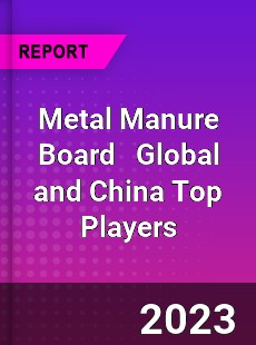 Metal Manure Board Global and China Top Players Market