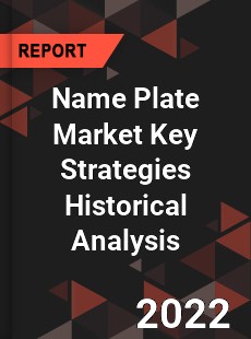 Name Plate Market Key Strategies Historical Analysis