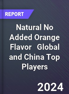 Natural No Added Orange Flavor Global and China Top Players Market