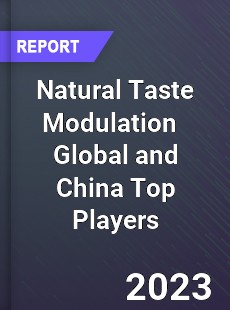 Natural Taste Modulation Global and China Top Players Market