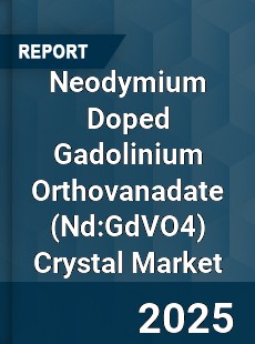 Neodymium Doped Gadolinium Orthovanadate Crystal