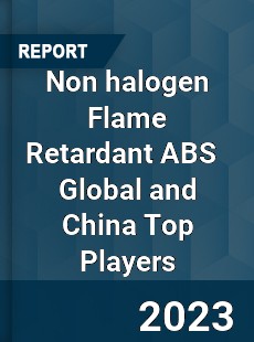 Non halogen Flame Retardant ABS Global and China Top Players Market