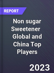 Non sugar Sweetener Global and China Top Players Market