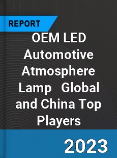OEM LED Automotive Atmosphere Lamp Global and China Top Players Market