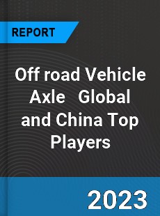 Off road Vehicle Axle Global and China Top Players Market