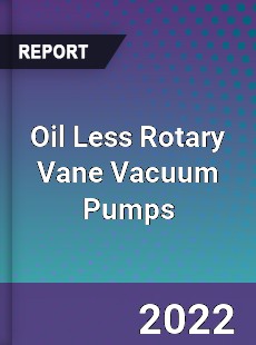 Oil Less Rotary Vane Vacuum Pumps Market