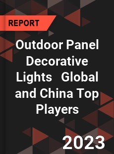 Outdoor Panel Decorative Lights Global and China Top Players Market