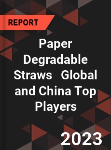 Paper Degradable Straws Global and China Top Players Market