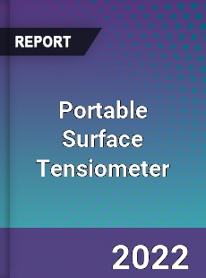Portable Surface Tensiometer Market