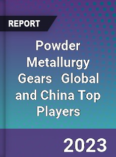 Powder Metallurgy Gears Global and China Top Players Market