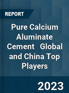 Pure Calcium Aluminate Cement Global and China Top Players Market