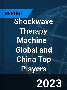 Shockwave Therapy Machine Global and China Top Players Market