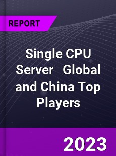 Single CPU Server Global and China Top Players Market