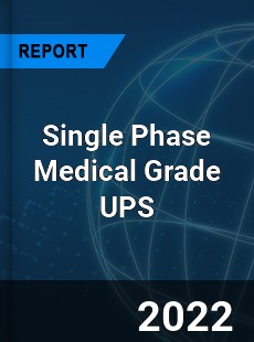 Single Phase Medical Grade UPS Market