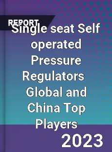 Single seat Self operated Pressure Regulators Global and China Top Players Market