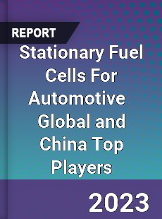 Stationary Fuel Cells For Automotive Global and China Top Players Market