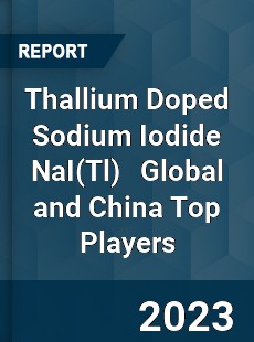 Thallium Doped Sodium Iodide NaI Global and China Top Players Market