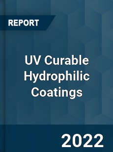 UV Curable Hydrophilic Coatings Market