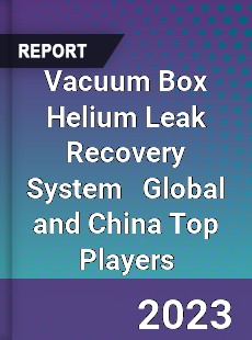 Vacuum Box Helium Leak Recovery System Global and China Top Players Market