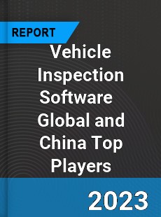 Vehicle Inspection Software Global and China Top Players Market