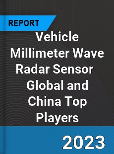 Vehicle Millimeter Wave Radar Sensor Global and China Top Players Market
