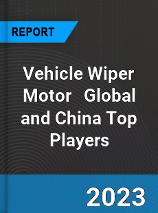 Vehicle Wiper Motor Global and China Top Players Market