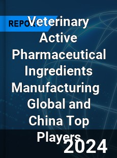 Veterinary Active Pharmaceutical Ingredients Manufacturing Global and China Top Players Market