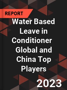 Water Based Leave in Conditioner Global and China Top Players Market
