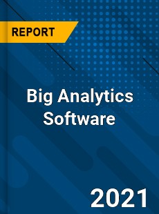 Worldwide Big Analytics Software Market