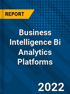 Business Intelligence Bi Analytics Platforms Market
