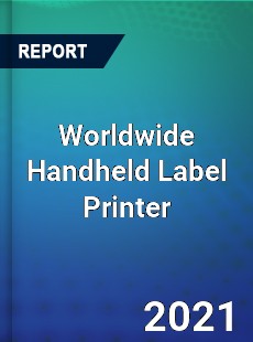 Worldwide Handheld Label Printer Market