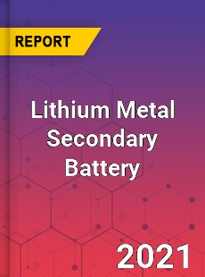 Worldwide Lithium Metal Secondary Battery Market
