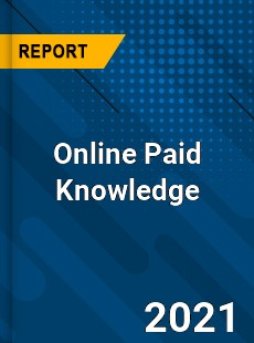 Online Paid Knowledge Market