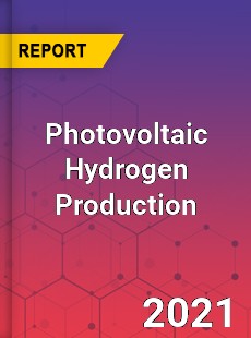 Worldwide Photovoltaic Hydrogen Production Market