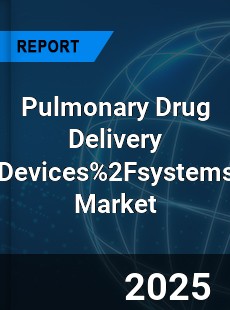 Pulmonary Drug Delivery Devices 2Fsystems Market